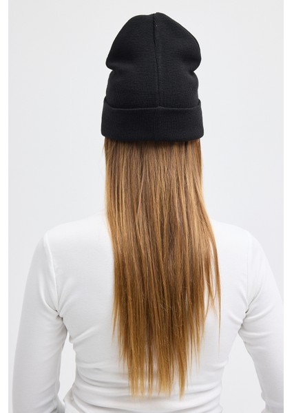 %,100 Ipek Astarlı Bere + 2 adet saf ipek toka