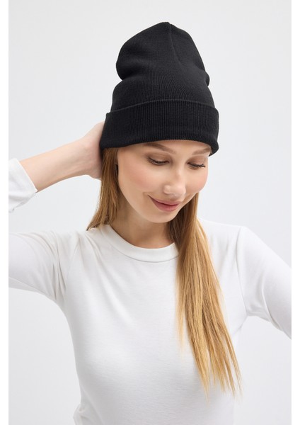 %,100 Ipek Astarlı Bere + 2 adet saf ipek toka