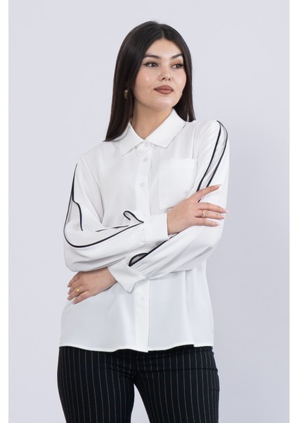 Floş Classic Cepli Bluz 70000