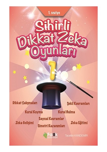 1.seviye - Sihirli Dikkat Zeka Oyunları 1 (Ilkokul)