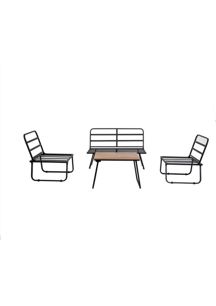 Benno Balkon Mobilyası Takımı Gri fiyatları