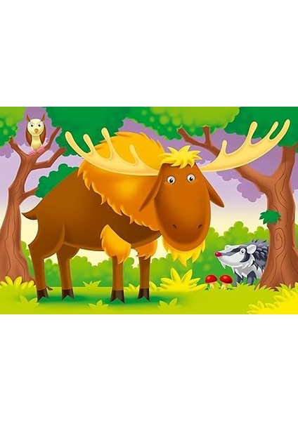 030583 6/8/10/12P Puzzle Yaşadığım Yer, Çok Renkli fırsatları