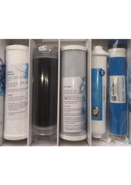 Aura Cebilon Compact 5’li Filtre Seti