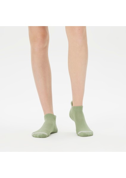 Unıted4 Street Unisex Beyaz/yeşil 2'li Çorap
