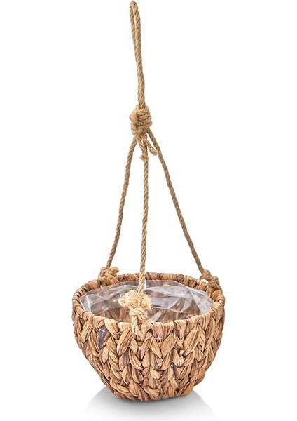 3'lü Asılabilir El Yapımı ve Doğal Yuvarlak Hasır Saksılık Seti, 3'lü Hasır Yuvarlak Saksı Seti fırsatları