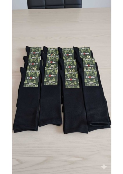 Cotton Asker 4 Mevsim Çorap 12'li Paket Dikişsiz modelleri