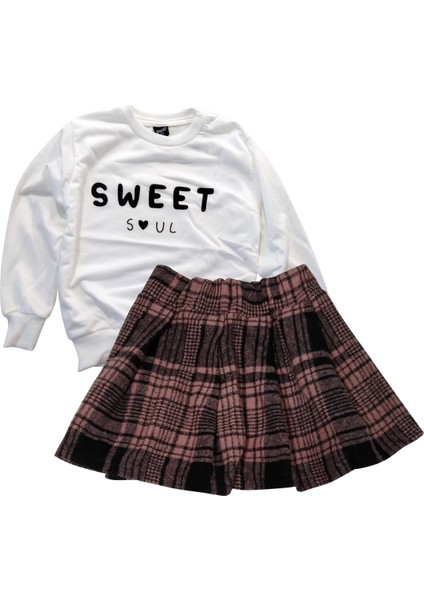 3-10 Yaş Kız Çocuk Etekli Sweet Takım - Sweet Soul