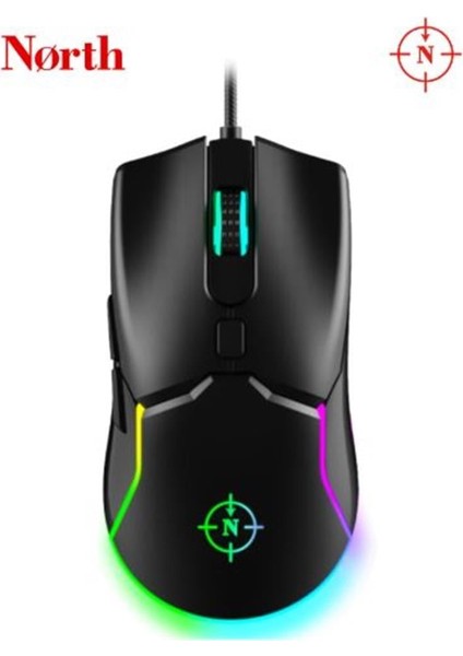 Air Black Rgb Kablolu Profesyonel Oyuncu Mouse