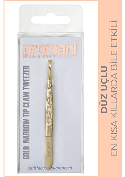 Altın İnce Uçlu Cımbız Hassas Kullanım İçin 1 Adet Şık Altın Renk fiyatları