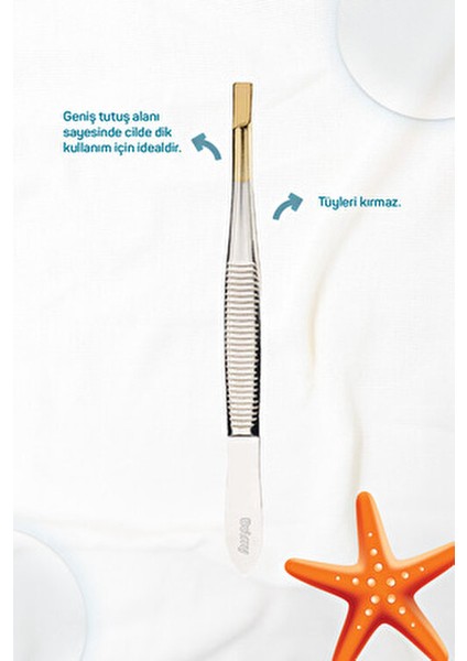 Cımbız Dar Uç Keskin Tutuş Özelliği ile Profesyonel Kullanım için Tasarlandı