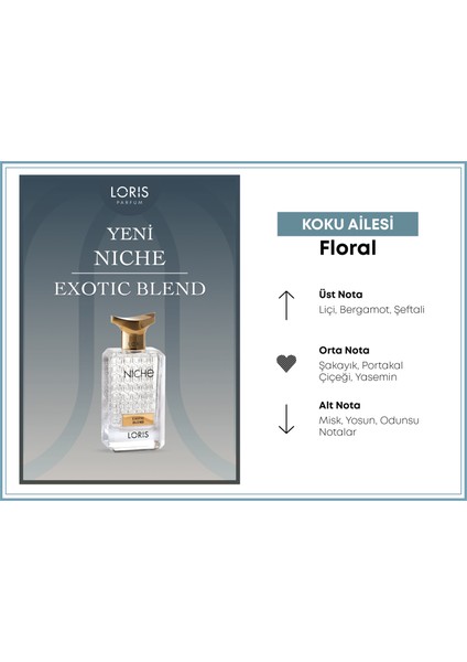 Niche Exotic Blend Parfüm 70 ml fiyatları
