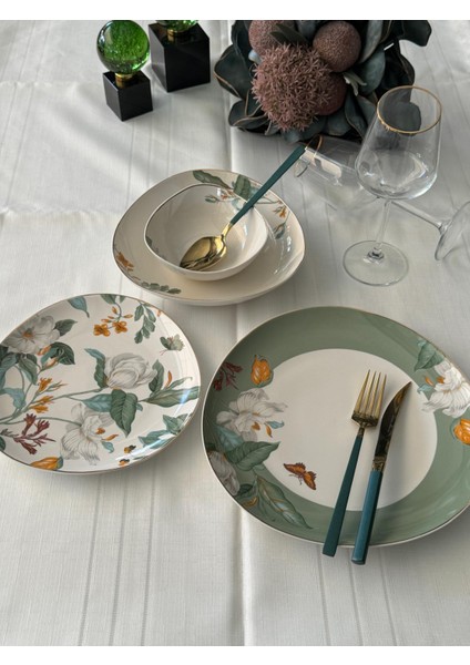 Almira Yemek Takımı 6 Kişilik 24 Parça modelleri