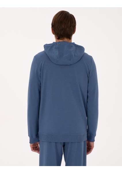 Erkek Indigo Regular Fit Örme Hırka 50313950-VR028 indirimleri