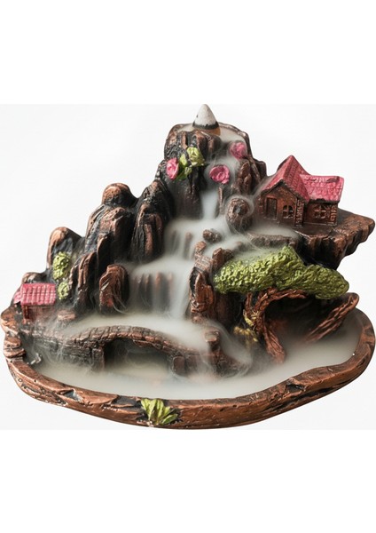 Çiçekli Köprülü Şelale Geri Akışlı Tütsülük fiyatları