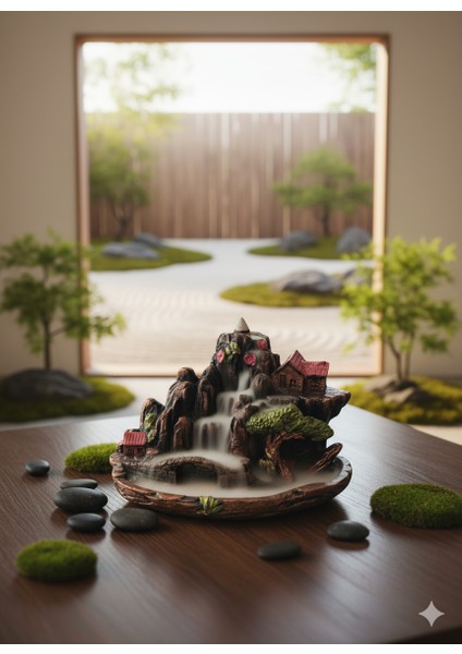 Çiçekli Köprülü Şelale Geri Akışlı Tütsülük modelleri