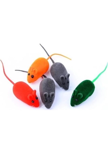 Buffer® 2li Evcil Hayvan Eğitim Sevimli Elastik Kedi Fare Yakalama Interaktif Sesli Eğitim Oyuncağı fırsatları