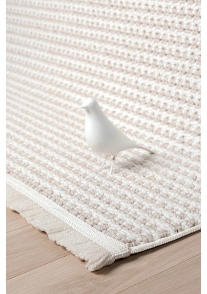 Beyaz Bej Yumuşak Dokulu Halı Kilim Salon Mutfak Koridor Yolluk Dokuma Makine Halısı 006 modelleri