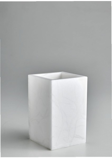 Baster Square Diş Fırçalık, Tezgah Üstü - Doğaltaş