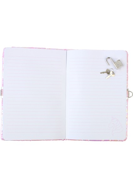 Dolphin Çantalı Kilitli Hatıra Defteri Parlak Unicorn modelleri