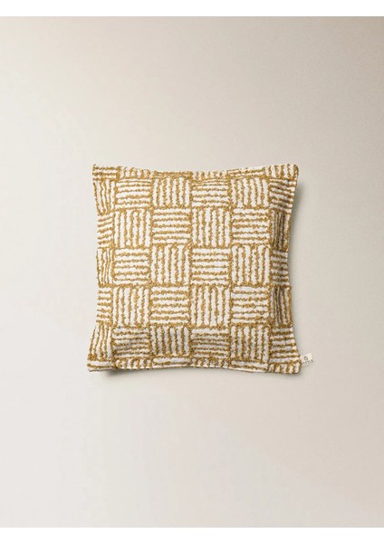 Mondri Hardal Kırlent Kılıfı