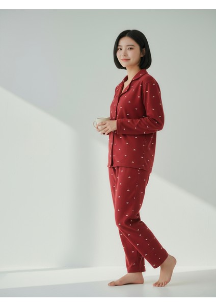 Süet Gömlek Pijama Takımı 7004 Puantiyeli fiyatları