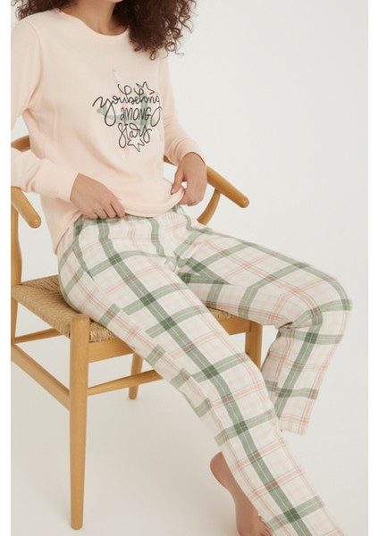 Luxury Thermal Among Stars Desenli Kadın Polar Kışlık Pijama Takımı – 42058 fırsatları