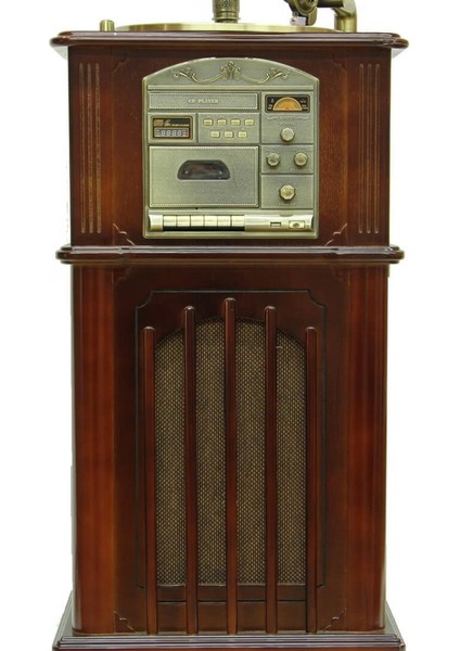 Gramofon Ahşap Standlı Plakçalar 135CM Radyo Bluetooth USB Pikap C0352 fiyatları