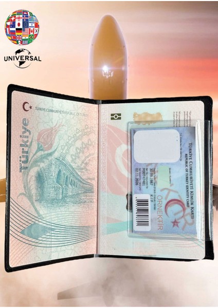 Tüm Ülke Pasaportları Için Siyah Vinleks Deri Pasaport Kılıfı Kabı Büyüleyici Göz fiyatları