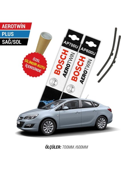 Opel Astra J 2015 Model Silecek Takımı Ön Bosch Aerotwin Plus