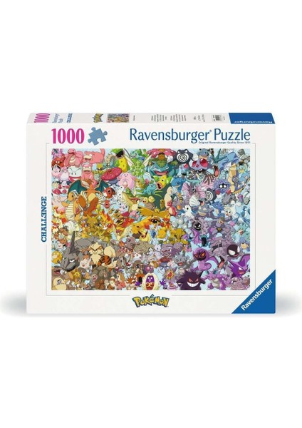 1000P Puzzle Pokemon, Yapboz