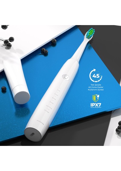 PSC75 Elektrikli Diş Fırçası - 5 Modlu ,hassas Diş Eti Bakımı ve Etkili Plak Temizliği modelleri