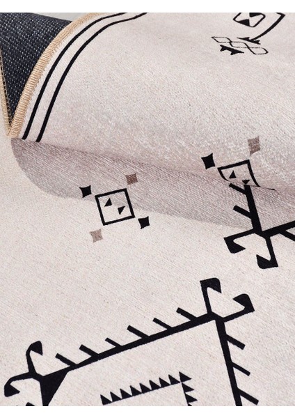 Otantik 3052 Modern Baskı Halı Silinebilir Yıkanabilir Salon Antre Mutfak Halı Yolluk fiyatları