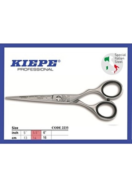 Berber Makası 5.5 İnç Profesyonel Kullanım İçin İtalyan Malzeme ile Üretilmiştir fiyatları