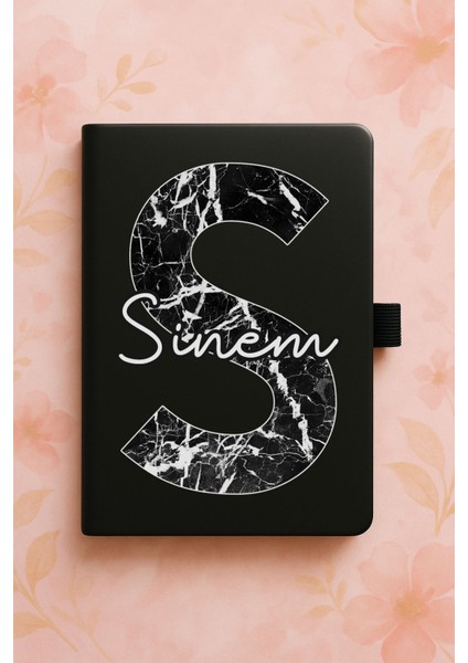 Kişiye Özel Isim Ad Yazılı Tarihsiz Termo Defter - S Harfi Marbles