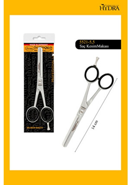 Berber Makası 5521/5,5 Profesyonel Saç Kesimi İçin Ergonomik Tasarım fiyatları