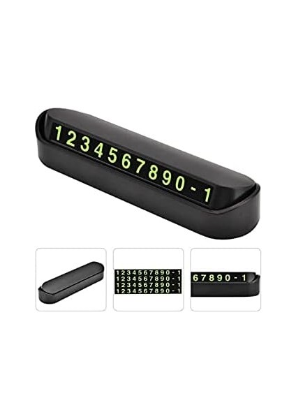 Içi Park Telefon Numarası Fosforlu Numaratör Oto Cam Kartı modelleri