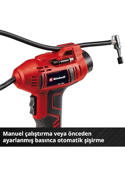 Akülü Araç Hava Kompresörü Ce-Cc 18 Li + Akülü Hava Pompası Ce-Ap 18 Li Power X-Change Set (18 V, Aksesuarlar Dahil, 1x 2.0 Ah Akü ve Şarj Cihazı Dahil) - 2070111 indirimleri