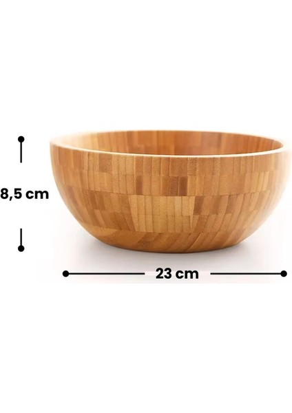 Bambu 3’lü Salata Kasesi Seti – Doğal, Şık ve Çok Amaçlı Sunum Kaseleri (19.5 / 25 / 30 cm) indirimleri