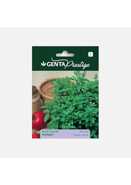 Prestige Küçük Yapraklı Fesleğen Tohumu Sebze Tohumu