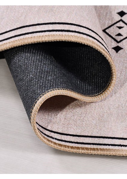 Otantik 3052 Modern Baskı Halı Silinebilir Yıkanabilir Salon Antre Mutfak Halı Yolluk