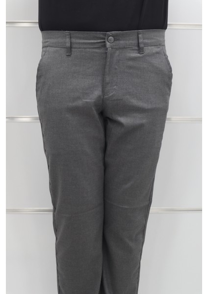 Fistan Store Erkek Düz Normal Bel Dar Kalıp Dar Paça Kumaş Pantolon fiyatları