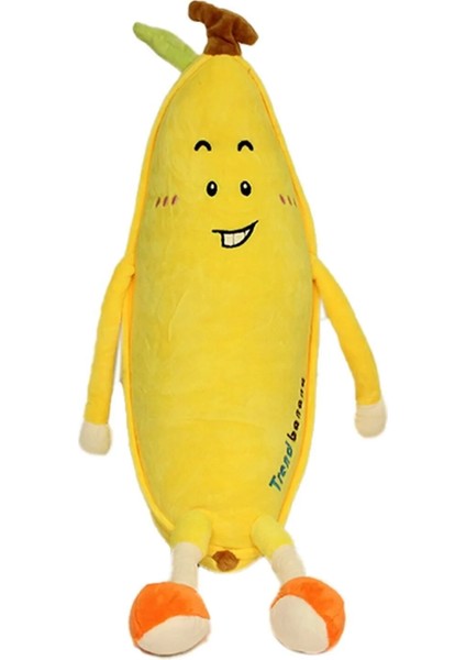 Uyku Arkadaşım Banana Muz Peluş Oyuncak Yastık 60 cm