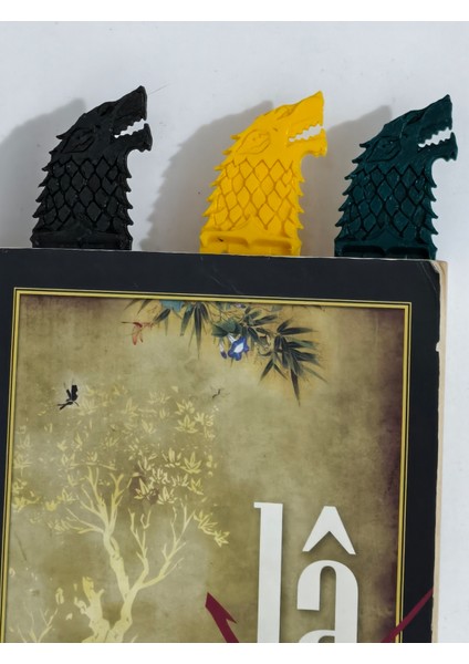 3'lü Winter Is Coming Kitap Ayracı, Game Of Thrones Kitap Ayracı fırsatları