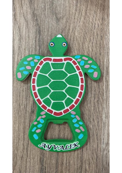 Ayvalık Temalı Plastik Açacak Magnet Buzdolabı Süsü Şişe Açacağı (KOD:945)