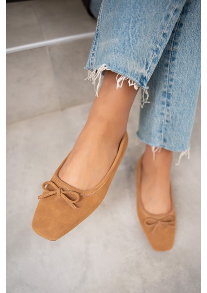 Linda Taba Süet Fiyonk Detaylı Babet fiyatları