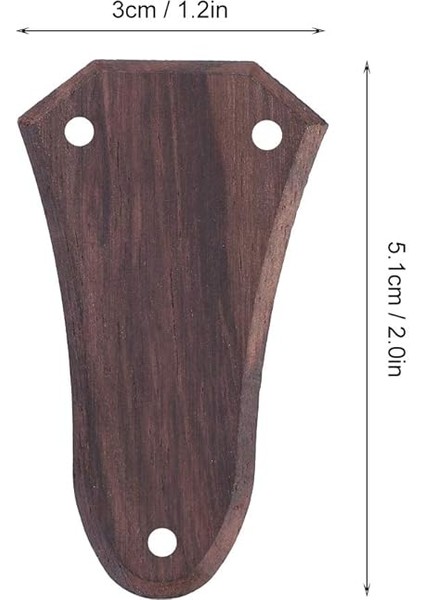 Çan Tarzı Gül Ağacı Gitar Trasis Çubuk Kapağı Işık ve Taşınabilir, Gitar Perdeleri Için Etkili Koruma fiyatları