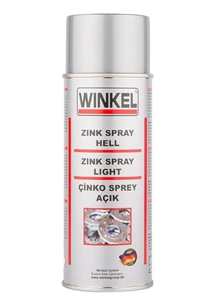 Çinko Sprey Açık Renkli (Galvaniz) 400 ml