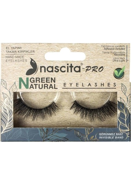 Green Natural Takma Kirpik - 114