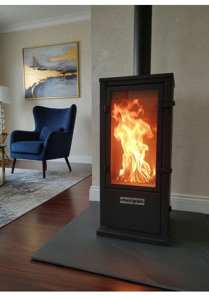 Pelet Sobası Maxigard Şömine Aura