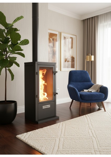 Pelet Sobası Maxigard Şömine Aura fiyatları